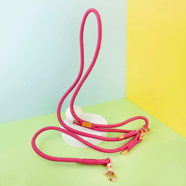 Viva Magenta Hands-Free Rope Leash