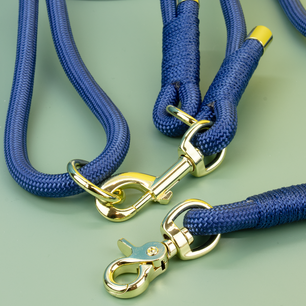 Midnight Indigo Hands-Free Rope Leash