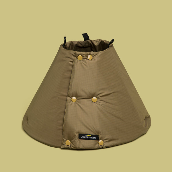 Million Dogs Solid Olive Green Soft healing Cone Elastic Loops