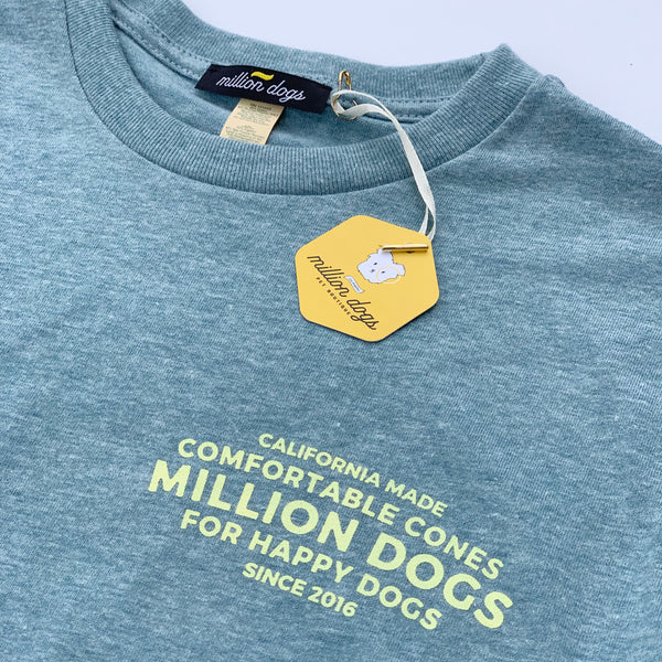 Unisex Million Dogs Heather Mint Graphic T-Shirts