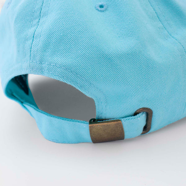Mint Blue Million Dogs Logo Embroidered baseball caps
