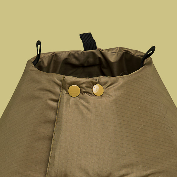 Million Dogs Solid Olive Green Soft healing Cone Elastic Loops