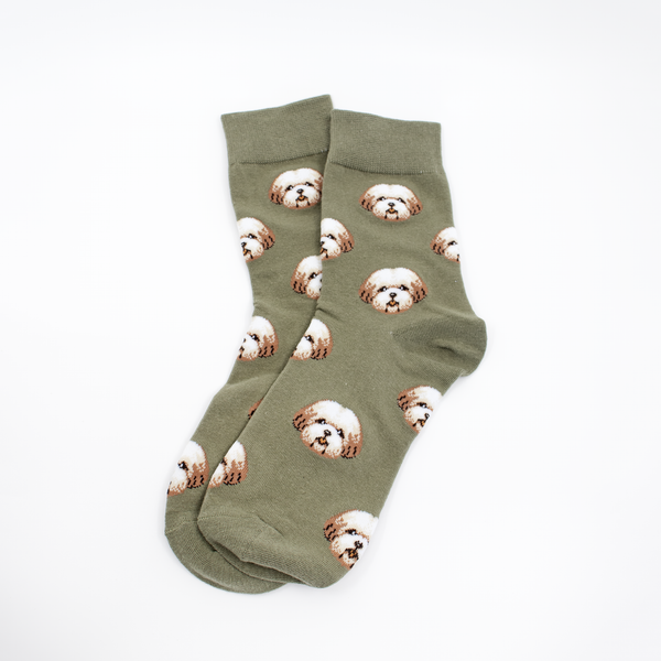 Dog Pattern Socks 5-Pack