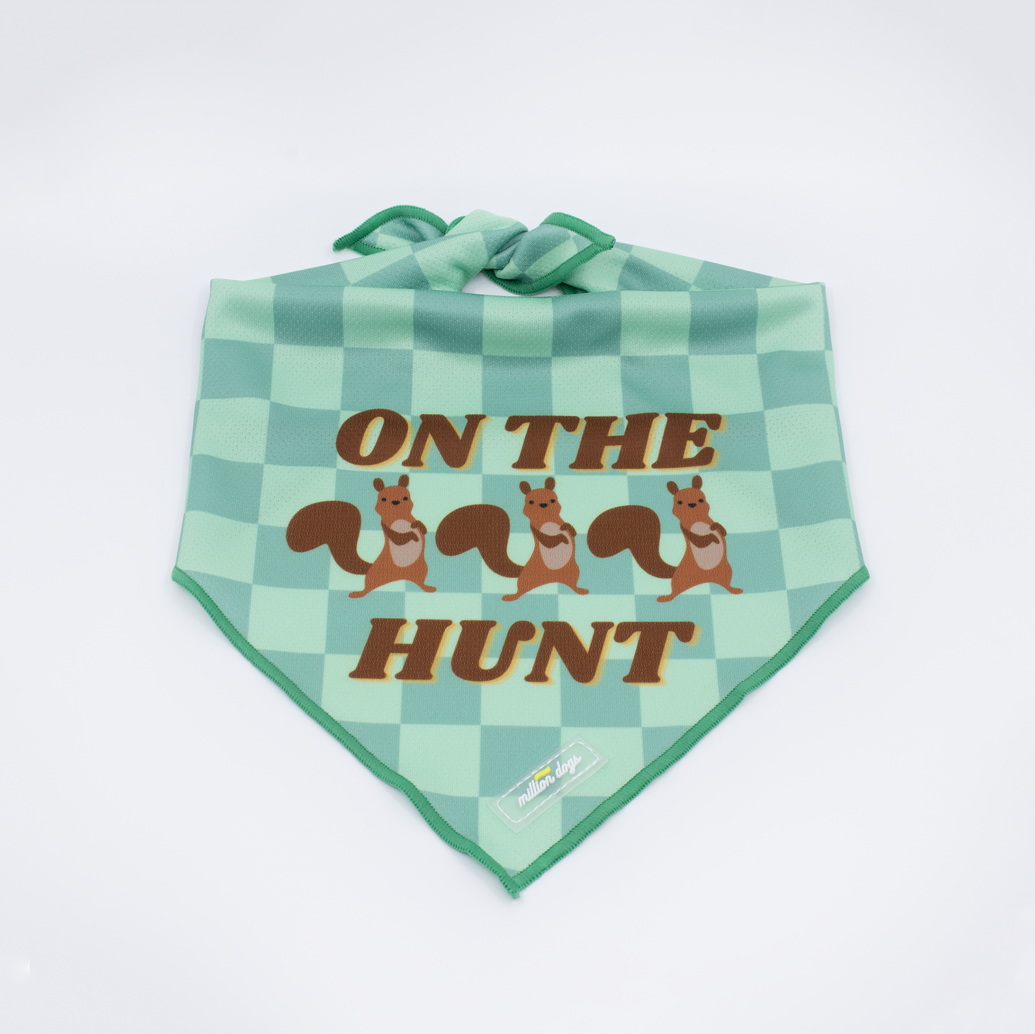 Cooling dog bandana - On the quarrel hunt by Million Dogs