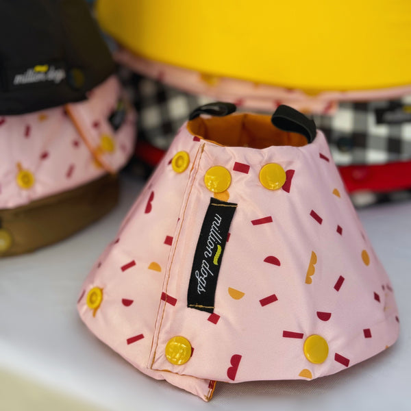Micro mini XXS dog healing cone e collar